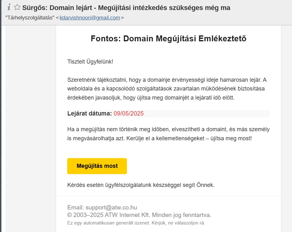 Egy nem túl elmés spam története 2 spam